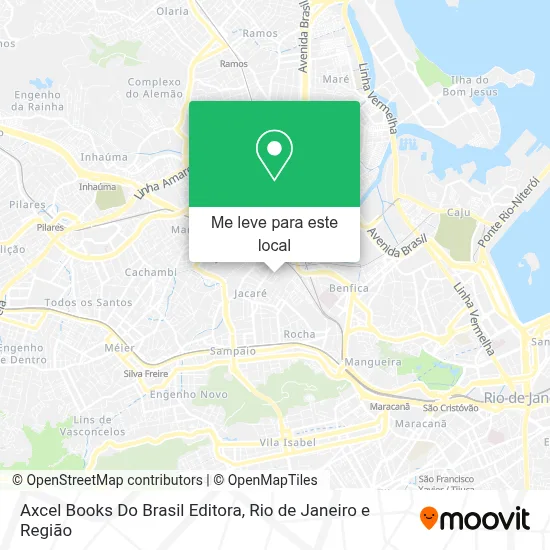 Axcel Books Do Brasil Editora mapa