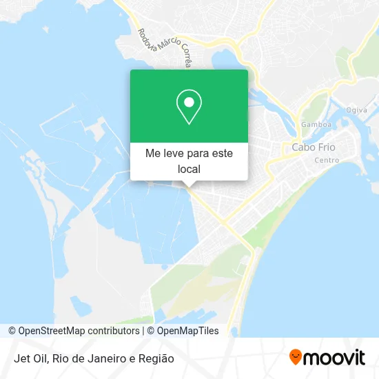 Jet Oil mapa