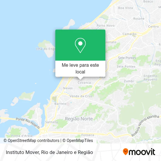 Instituto Mover mapa