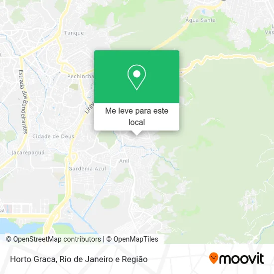 Horto Graca mapa