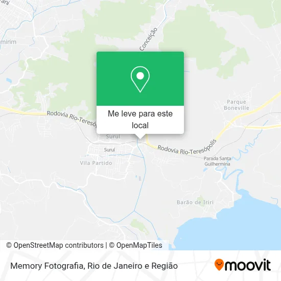Memory Fotografia mapa