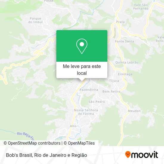 Bob's Brasil mapa