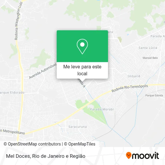 Mel Doces mapa