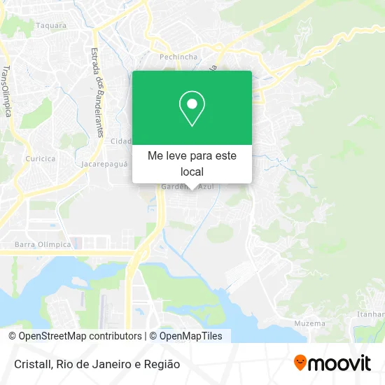 Cristall mapa