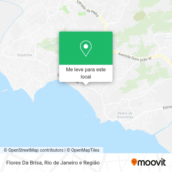 Flores Da Brisa mapa