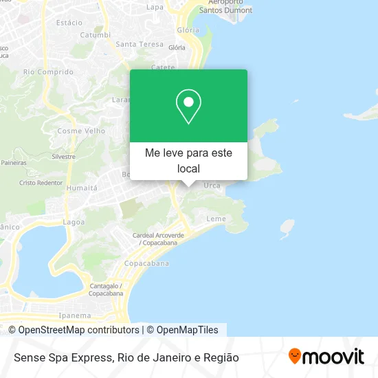 Sense Spa Express mapa