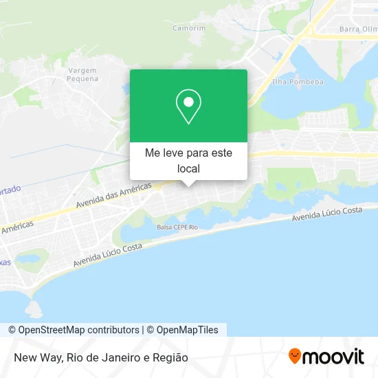 New Way mapa