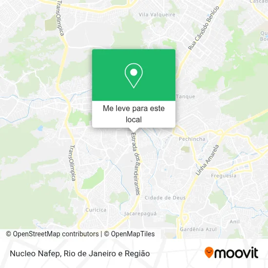 Nucleo Nafep mapa