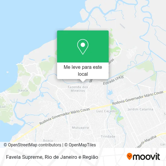 Favela Supreme mapa