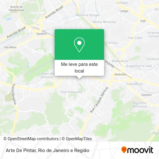 Arte De Pintar mapa