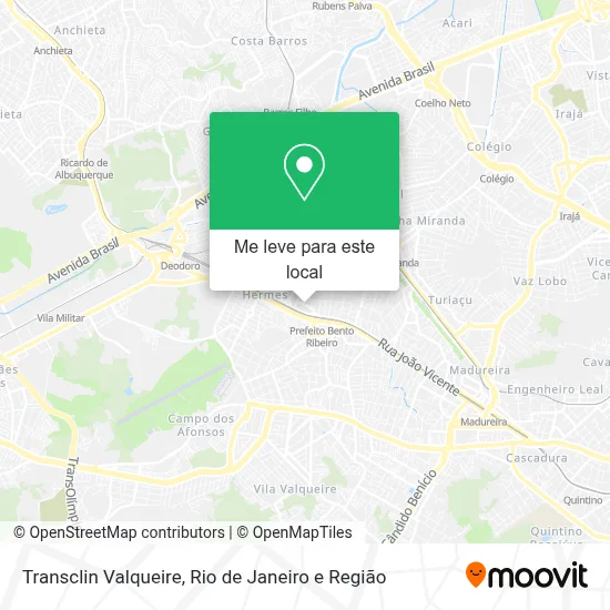 Transclin Valqueire mapa