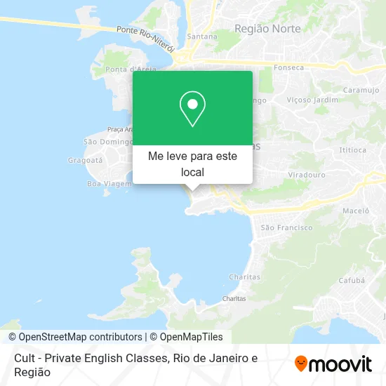 Cult - Private English Classes mapa