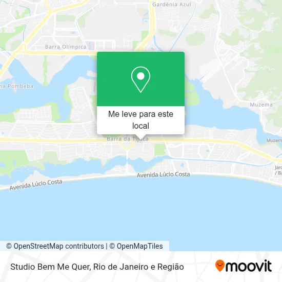 Studio Bem Me Quer mapa