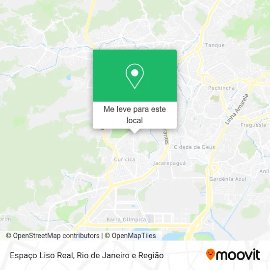 Espaço Liso Real mapa