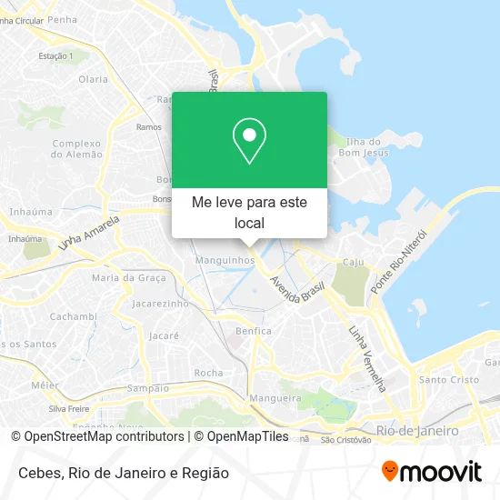 Cebes mapa