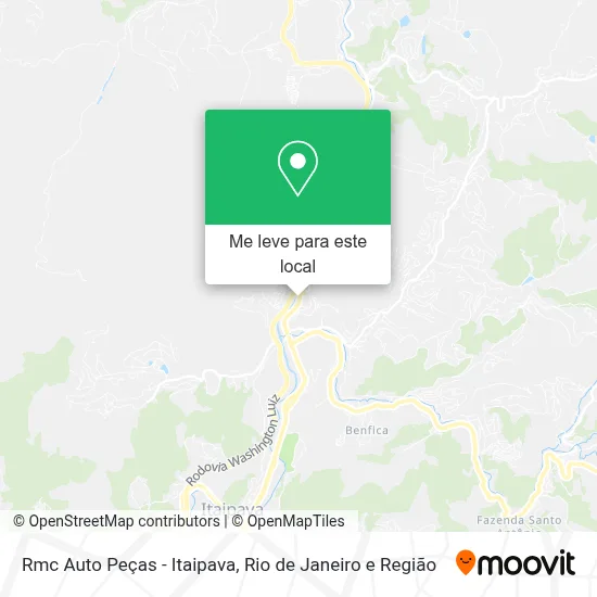 Rmc Auto Peças - Itaipava mapa