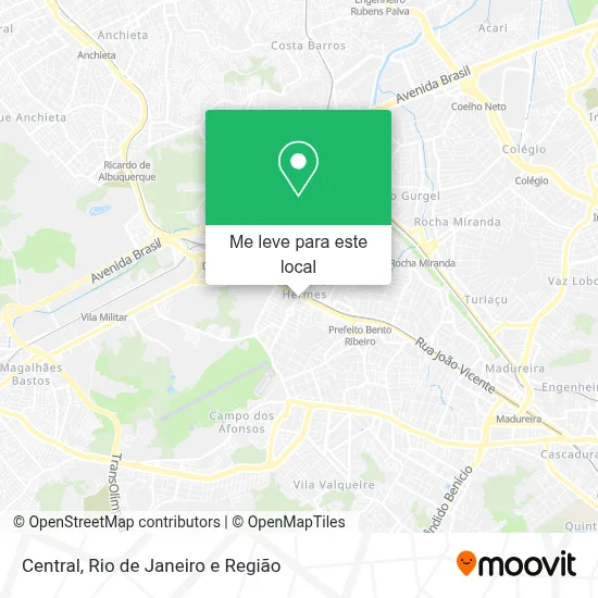Central mapa