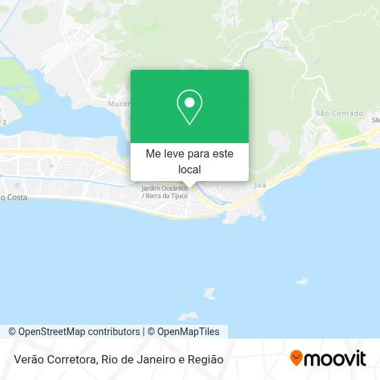Verão Corretora mapa