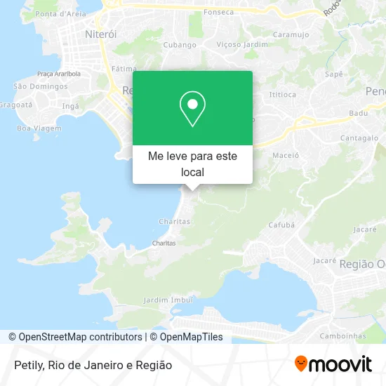 Petily mapa