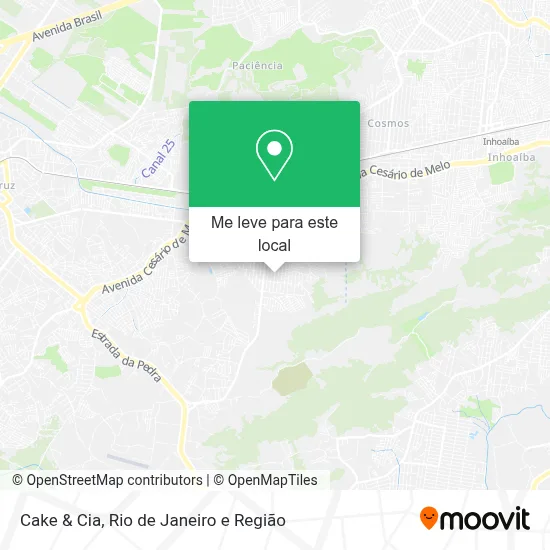 Cake & Cia mapa