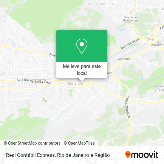 Real Contábil Express mapa