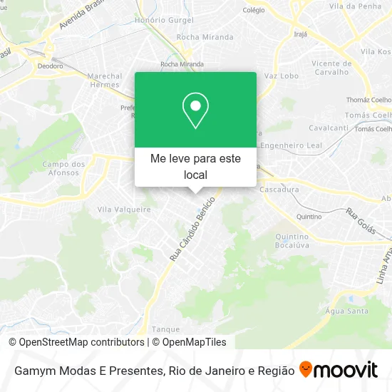 Gamym Modas E  Presentes mapa