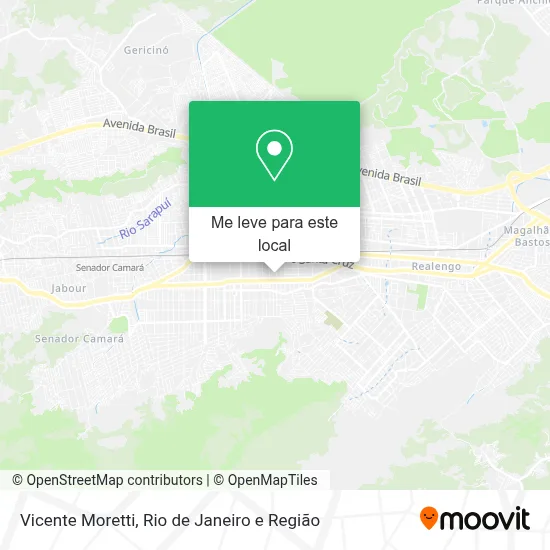 Vicente Moretti mapa