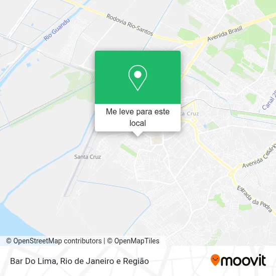 Bar Do Lima mapa
