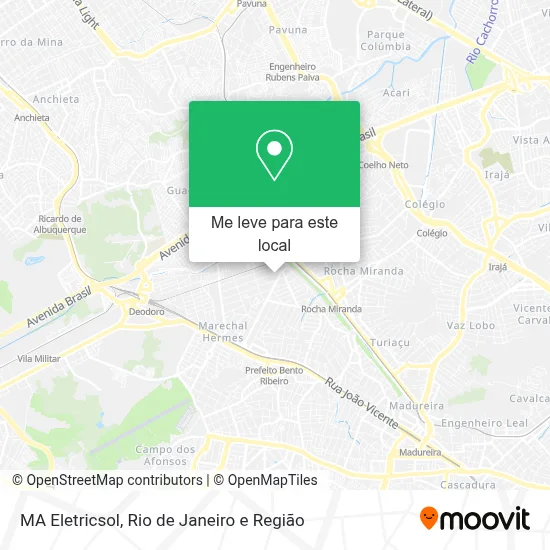 MA Eletricsol mapa