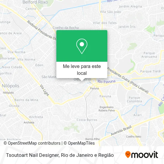 Tsoutoart Nail Designer mapa