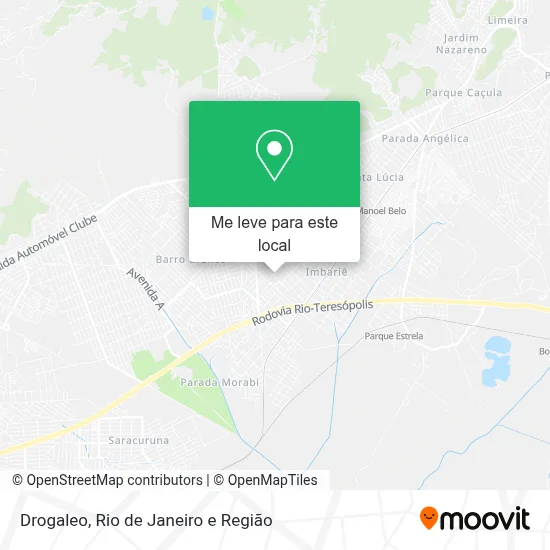 Drogaleo mapa