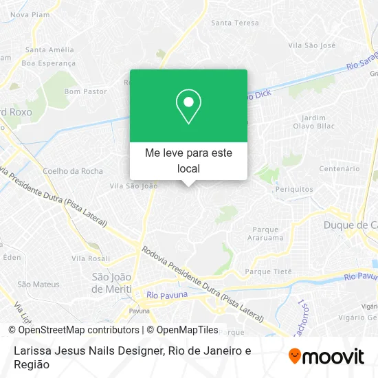 Larissa Jesus Nails Designer mapa