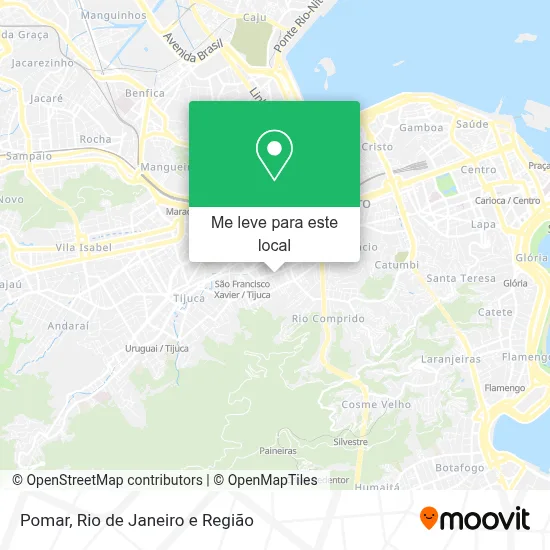 Pomar mapa