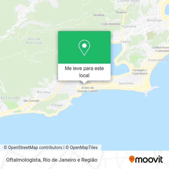 Oftalmologista mapa