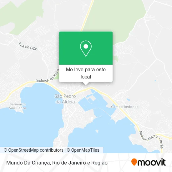 Mundo Da Criança mapa
