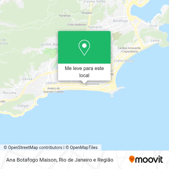 Ana Botafogo Maison mapa