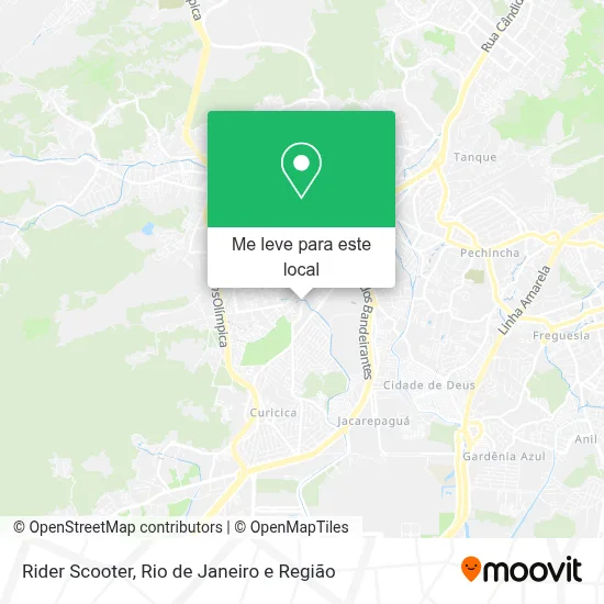 Rider Scooter mapa