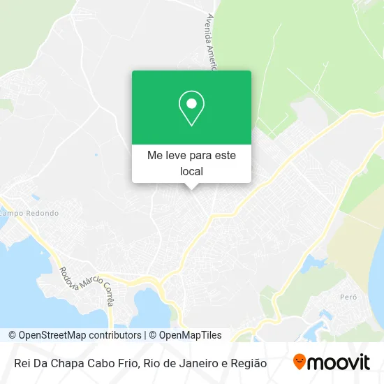 Rei Da Chapa Cabo Frio mapa
