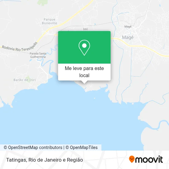 Tatingas mapa