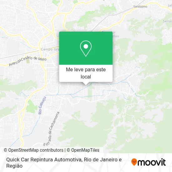 Quick Car Repintura Automotiva mapa