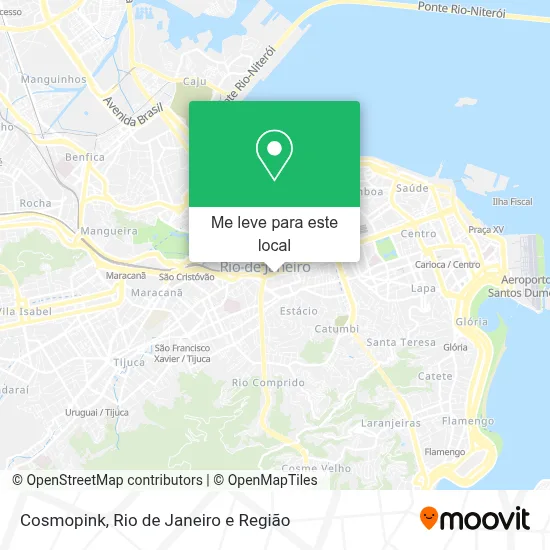 Cosmopink mapa