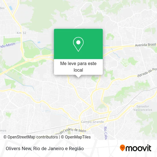 Olivers New mapa