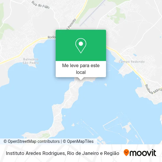 Instituto Aredes Rodrigues mapa