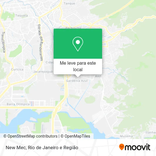 New Mec mapa