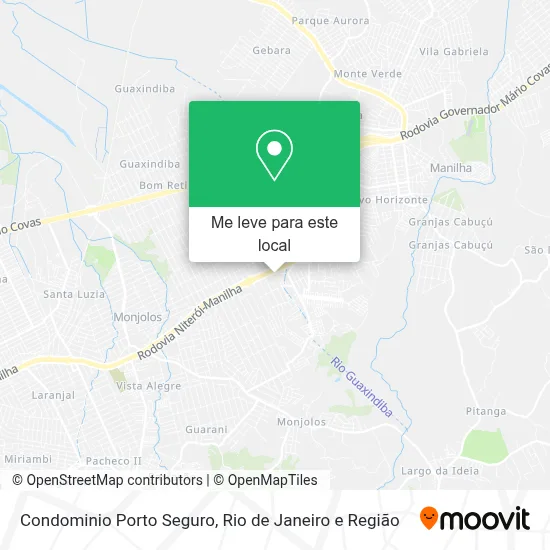 Condominio Porto Seguro mapa