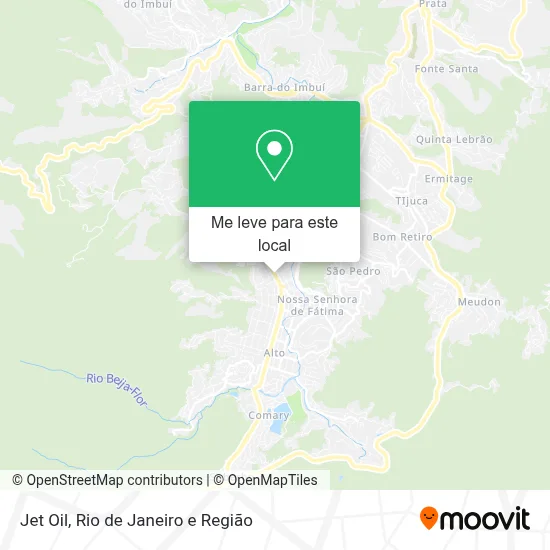 Jet Oil mapa