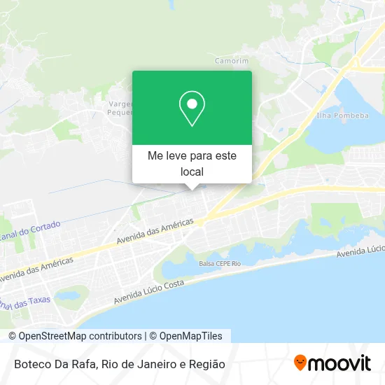 Boteco Da Rafa mapa