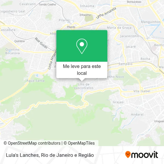 Lula's Lanches mapa