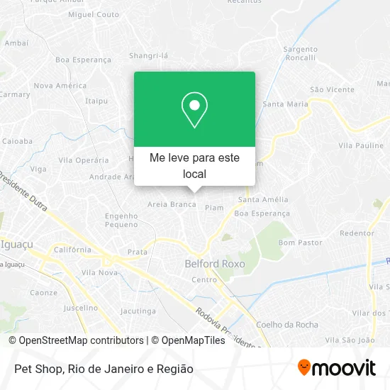 Pet Shop mapa