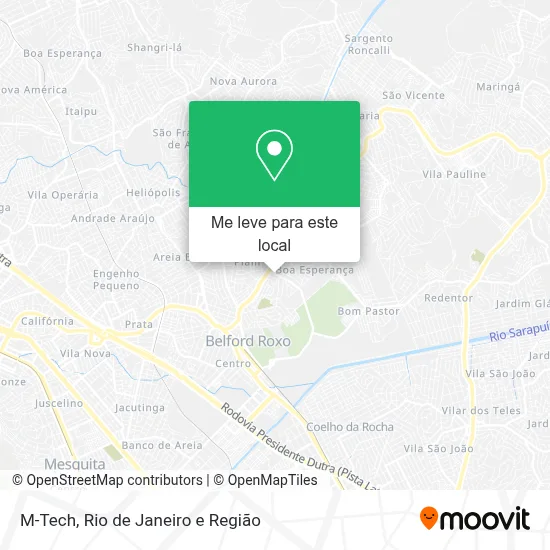 M-Tech mapa